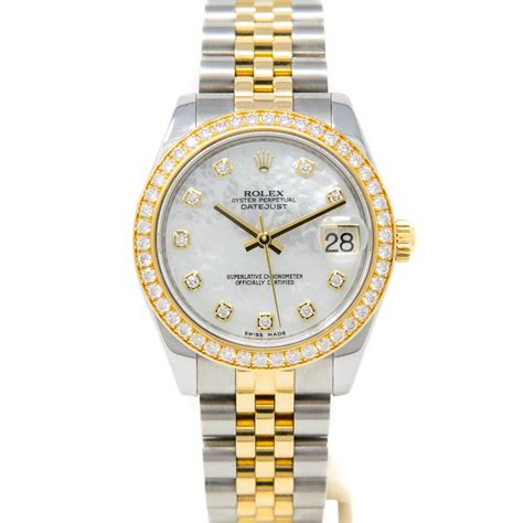 rolex lady datejust 31 mm|Rolex Datejust 31 diamond bezel.